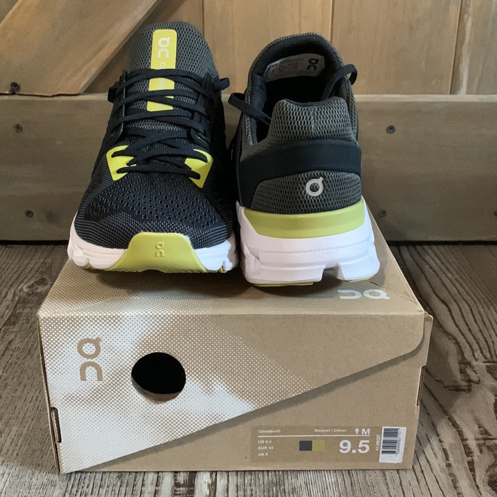 Brand new men’s size 9.5 On Running Cloudswift walking/running sneakers